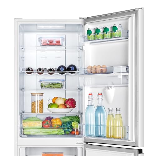 Hisense 55cm Fridge Freezer: 251L, No Frost, Water Dispenser