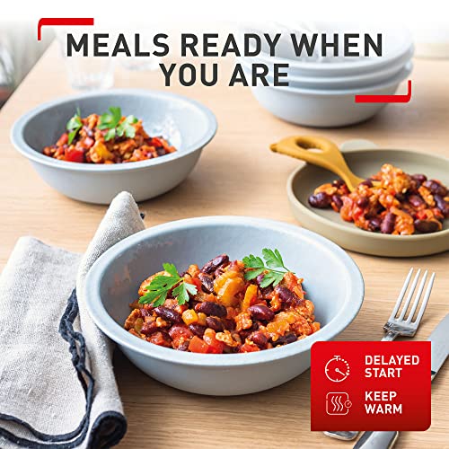 Tefal Turbo Cuisine 10-in-1 Electric Pressure Cooker, 4.8L - Multi-Cooker with 10 Programs: Stew, Steam, Bake, Slow Cook - Black