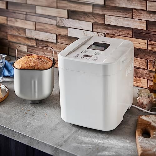 Russell Hobbs Bread Maker: 12 Programs, Gluten Free, 3 Crust Settings, Timer, 2 Sizes, Viewing Window, Keep Warm, Energy Saving
