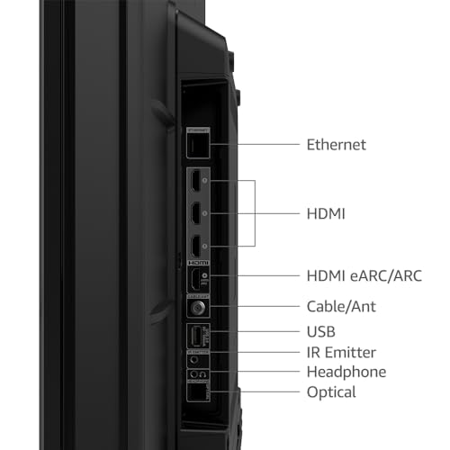 Fire TV 43 inch 4K UHD Smart TV: Stream Live TV - 2024 Release