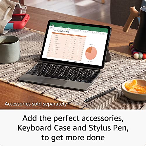 Amazon Fire Max 11 Tablet - Vivid 11" Display, Octa-Core, 4GB RAM - 14-Hr Battery - 64GB - Grey Ads