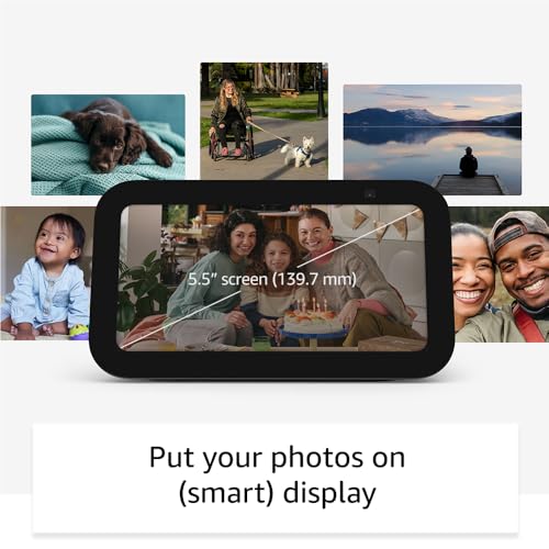 Amazon Echo Show 5 Smart Display Alarm Clock Clearer Sound