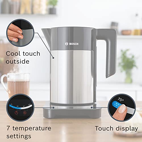 Bosch Sky Cordless Kettle 7 Temp Settings & KeepWarm, 1.7L