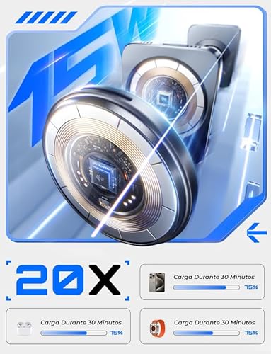 LISEN 3-in-1 Wireless Charging Station for iPhone, Apple Magsafe Charger Stand - Qi2 Charger, Magnetic Charging Dock Pad - Pro Max, iWatch, Airpods