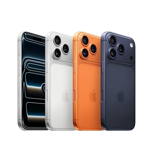 Apple iPhone 17 Pro 1TB: 6.3" ProMotion Display, A19 Pro Chip, Pro Fusion Camera, Cosmic Orange