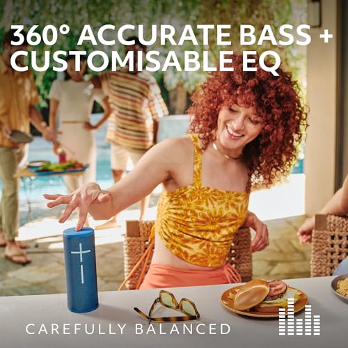 Ultimate Ears BOOM 4 Portable Waterproof Speaker for Bold Sound