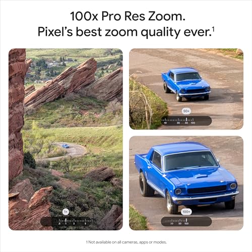 Google Pixel 10 Pro XL Smartphone Gemini Triple Camera 24-Hour Battery 6.8" Display Jade 256GB