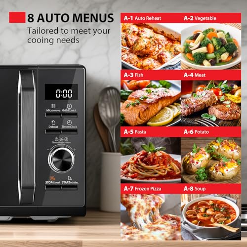 Toshiba 20L Digital Microwave Oven with Grill & 8 Auto Menus