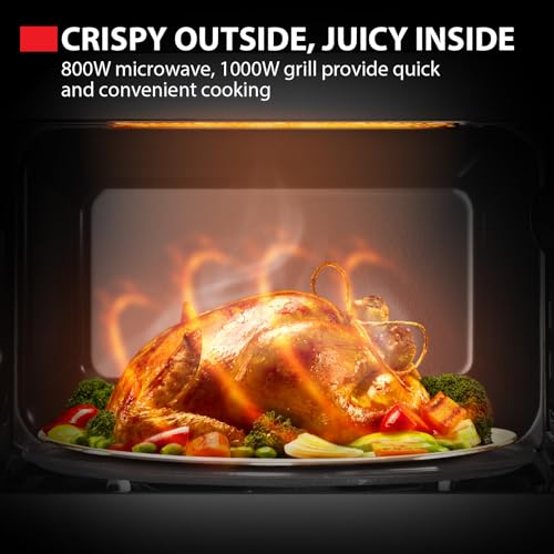 Toshiba 20L Digital Microwave Oven with Grill & 8 Auto Menus