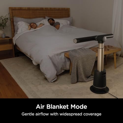 Shark TurboBlade Tower Fan: High-Speed, Multi-Directional Air, 10 Speeds, Remote, Timer