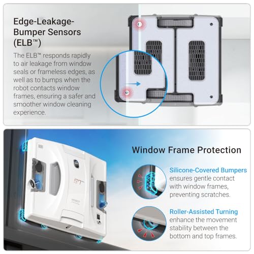 Hobot S7 Pro Window Cleaner: Dual Mop, Ultrasonic Spray, 4800Pa Suction