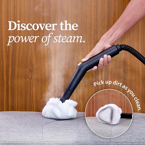 Dupray Neat Steam Cleaner Kit - Powerful Multipurpose Steamer for Chemical-Free Deep Cleaning on Floors, Cars, Tiles & Upholstery