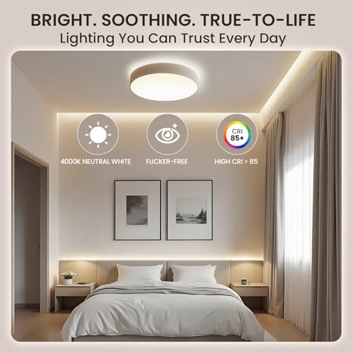BrightWish 28W CFL Light Bulb 4000K: Energy Saving Ceiling Lamp for Indoor Spaces - Compact Fluorescent Tube