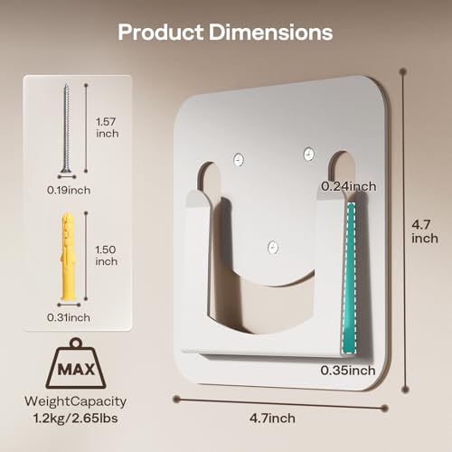 Boldever Projector Mount for HY300 - 180° Tilt & Swivel, Anti-Slip Base
