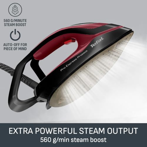 Tefal Pro Express Steam Generator Iron, 1.8L, 7.5 Bar, 2600W, Scale Collector