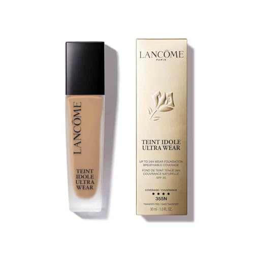 Lancôme Teint Idole Ultra Wear Foundation - Long-lasting Full Coverage, Matte Finish, SPF 35, 30ml