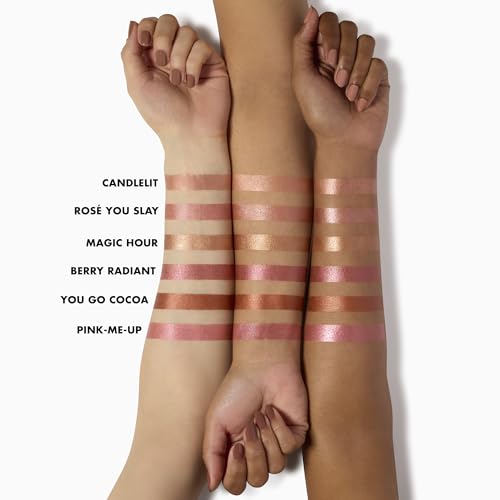 e.l.f. Halo Glow Blush Beauty Wand - Liquid Wand for Radiant Cheeks, Squalane-Infused - Vegan & Cruelty-Free