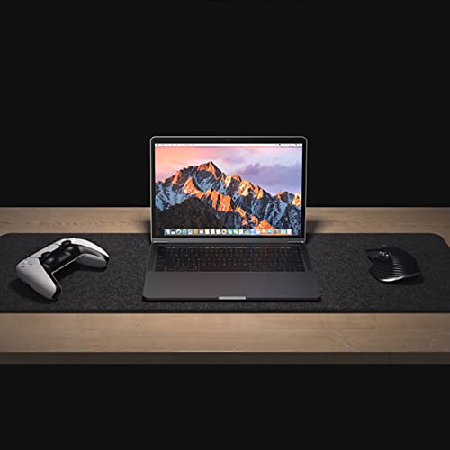DawnTrees Desk Mat 100x40 cm Felt Protector Keyboard Mouse Pad