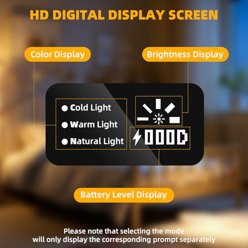 Portable Rechargeable Bedside Lamp, Dimmable LED Night Light with USB Charging - Ideal for Bedroom, Bathroom, Camping