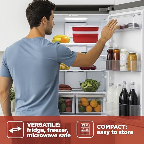 Snips Microwave Steam Cooker 4L, 2 Trays, Red, Quick Cooking