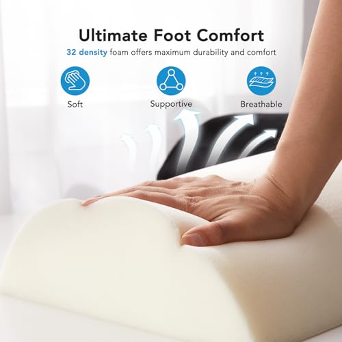 HUANUO Ergonomic Foot Rest Stool for Office & Home Comfort