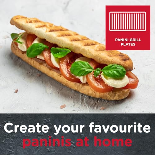 Sensio Home 3-in-1 Waffle & Sandwich Maker with Non-Stick Plates