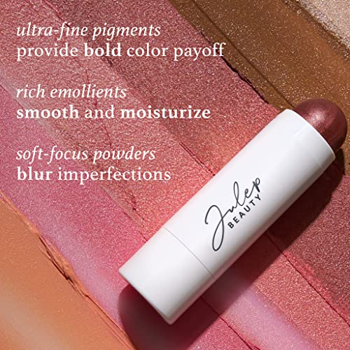 Julep Cream-to-Powder Blush Stick, Rose Gold, 2-in-1 Makeup