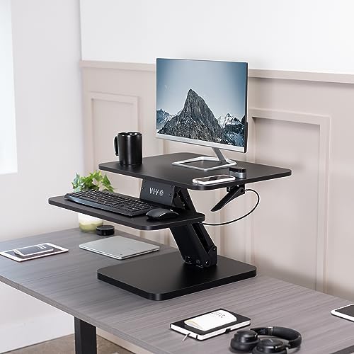 VIVO 25" Standing Desk Converter: Adjustable Sit Stand Riser