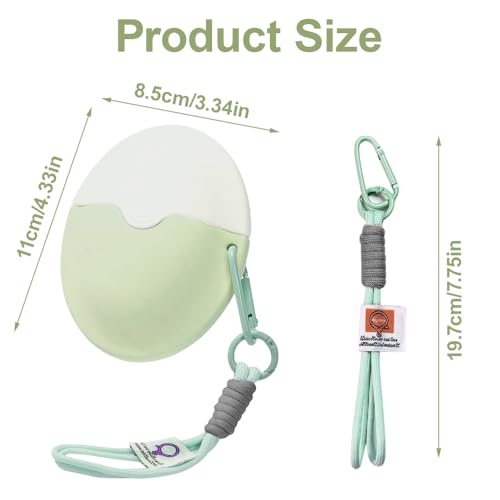 SKIKHN Sunscreen Applicator Roller for Kids & Adults, Refillable Portable Dispenser - Travel-Friendly Green