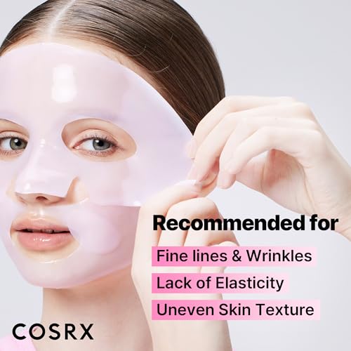 COSRX Pink Peptide Collagen Face Masks for Lifting Glow