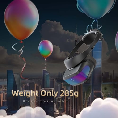 DPVR E4 PCVR Headset with Controller - Virtual Reality Gaming for PC, SteamVR Support