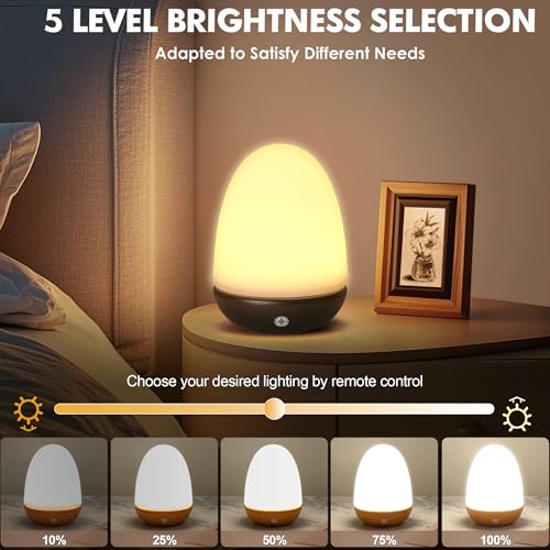 Lighten Up SAD Days! 10000 Lux Therapy Lamp with Remote - UV Free, Dimmable, 3 Color Temp, Memory - Regulate Day/Night