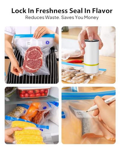 FoodSaver: Portable Handheld Vacuum Sealer, Powerful, Reusable Bags