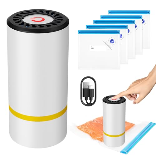 FoodSaver: Portable Handheld Vacuum Sealer, Powerful, Reusable Bags