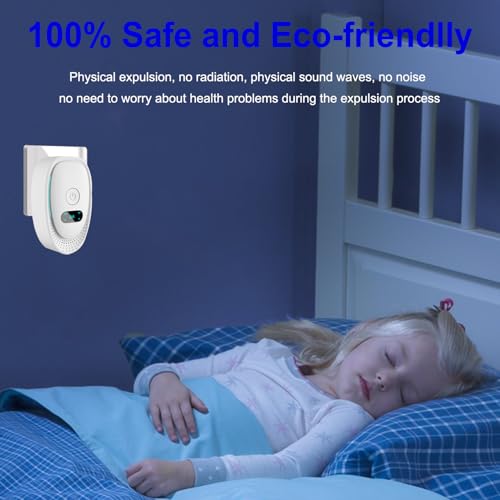 2025 Upgraded Ultrasonic Pest Repeller 4 Packs for Insects, Mice, Ants, Mosquitoes - Indoor Plug-in