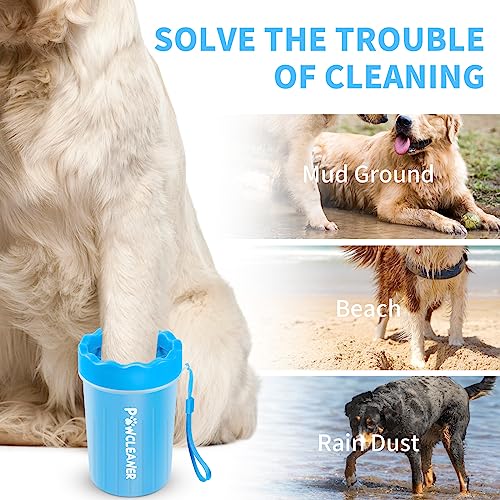 PawPlunge Dog Paw Cleaner: Mud-Free Paws for Dogs/Cats, Small-Large