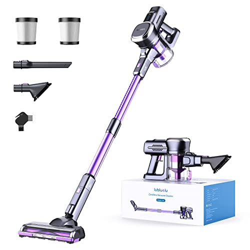 Lubluelu Cordless Vacuum Cleaner 235W Brushless Motor inch