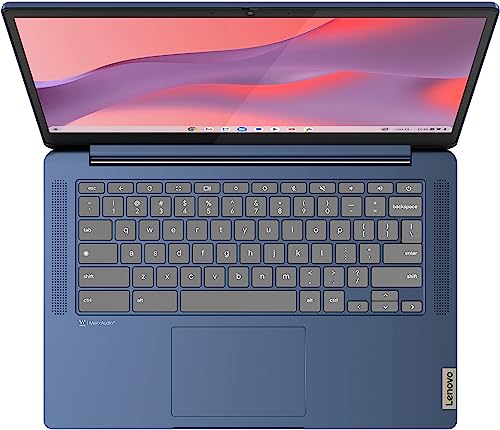 Lenovo Chromebook 14'' FHD Touchscreen Laptop, MediaTek 8-Core, 4GB RAM, 64GB eMMC, WiFi 6, Chrome OS