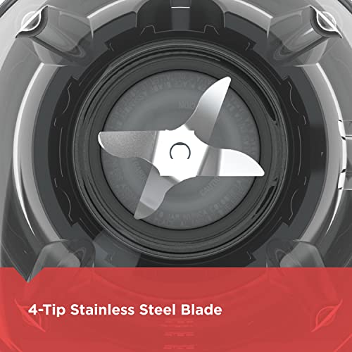 BLACK+DECKER Blender: 10-Speed, 6-Cup Plastic Jar, Stainless Steel