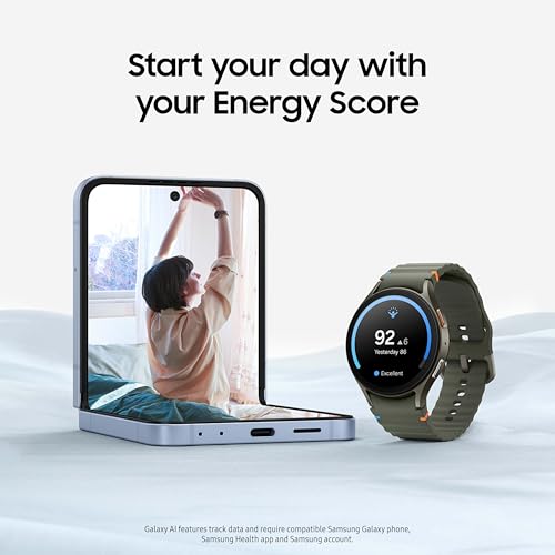 Samsung Galaxy Watch 7 40mm Smartwatch with AI, Energy Score, Heart Rate, Sleep Monitor, Fitness Tracker