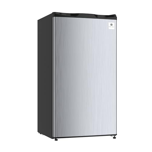 ARCTIC CHEF Mini Fridge with Freezer Compartment, Adjustable Thermostat, Reversible Door - Ideal for Dorm, Office, Apartment - 3.2 Cubic Feet