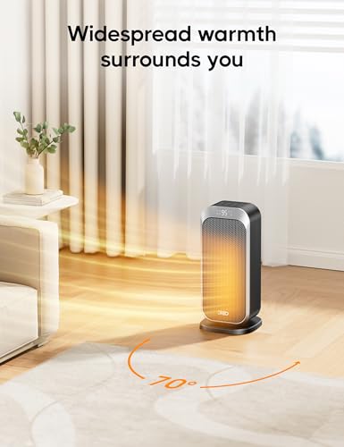 Dreo Quiet Space Heater 1500W Portable with Remote Control