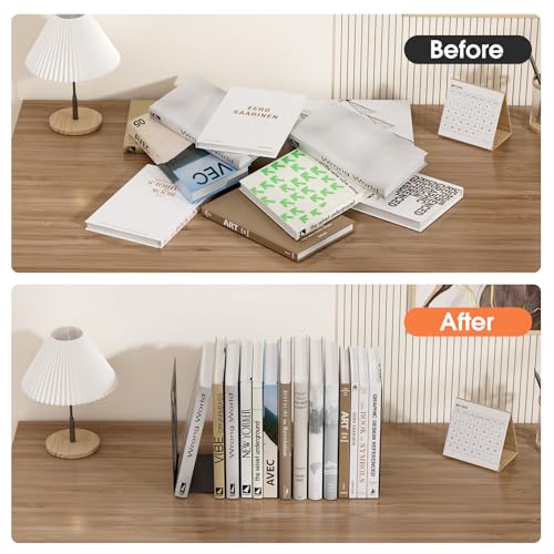 MaxGear Tree Design Bookends - Non-Skid Holder for Books/CDs