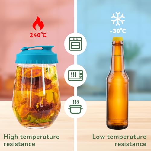 TPTGIAR 18PCS Silicone Can Covers for Drinks Cans UK, Leak-proof Food Grade Lids, Reusable Coke Can Lids, Easy Can Opener