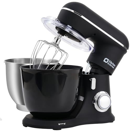 Kitchen in the box Stand Mixer 4.5QT+5QT 10 Speeds 3-IN-1 Mixer