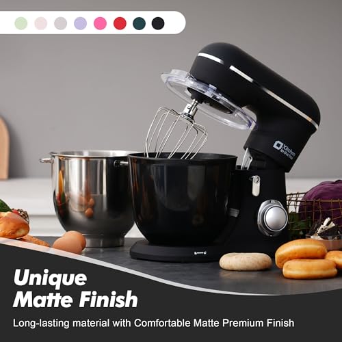 Kitchen in the box Stand Mixer 4.5QT+5QT 10 Speeds 3-IN-1 Mixer