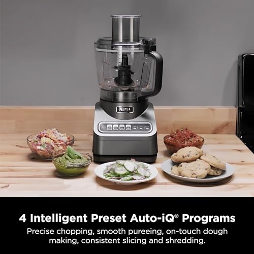 Ninja Food Processor Plus: 1000W, 4 Functions, 9-Cup Bowl