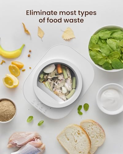 Smart 4L Kitchen Compost Bin: Odorless, Low Noise, Auto-Cleaning