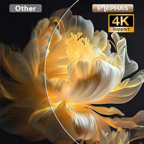 WiFi Mini Portable Projector + Bluetooth | 500 ANSI DLP, 1080P Pocket Pico Movie | Tripod, Rechargeable Battery | iPhone/Android Compatible