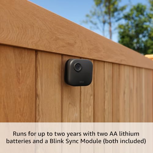Blink Outdoor Camera: Wireless Smart Security, 1080p HD, 2-Way Talk, Night Vision, 3-Camera System